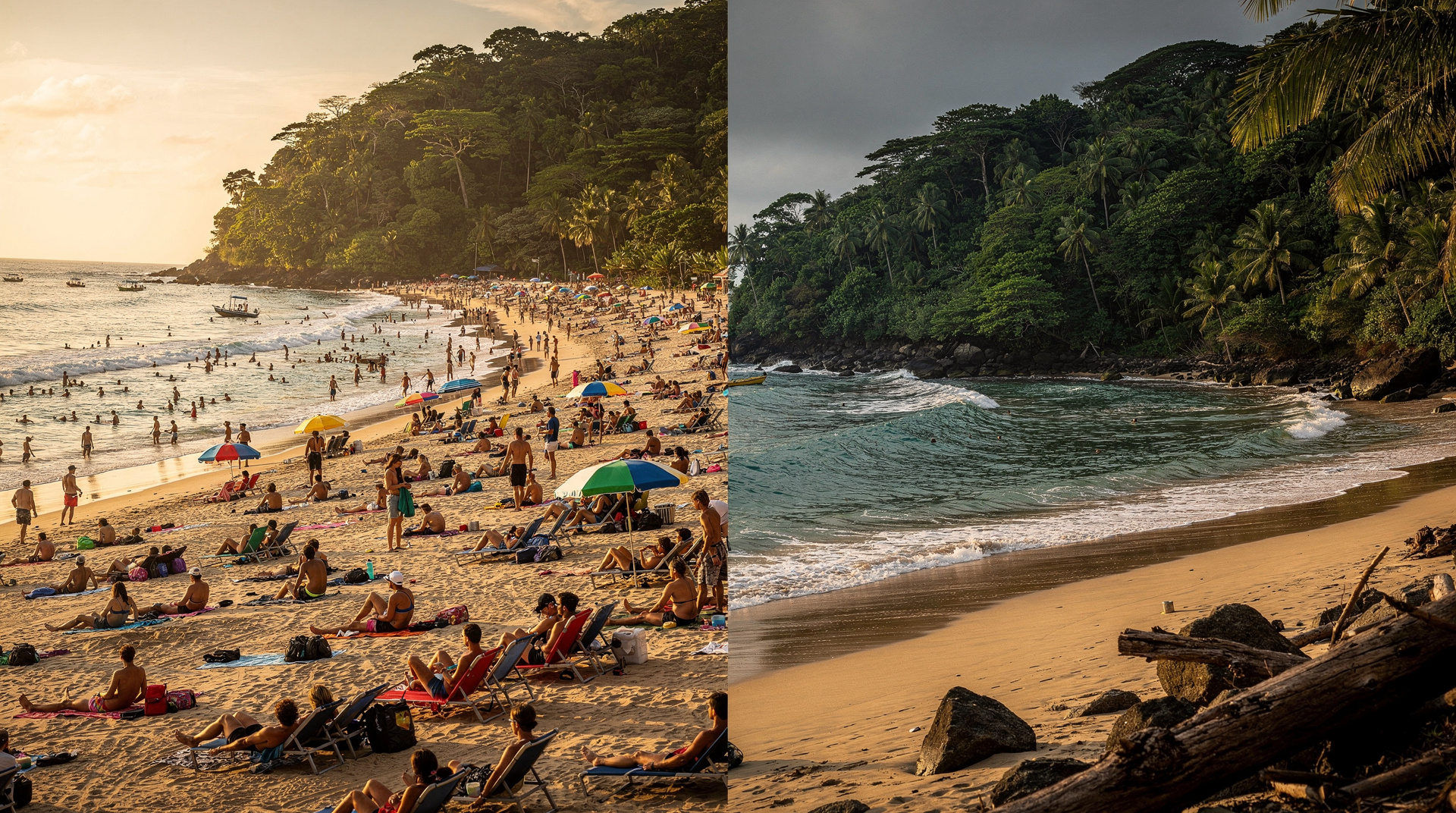 Spring break crowds and alternatives