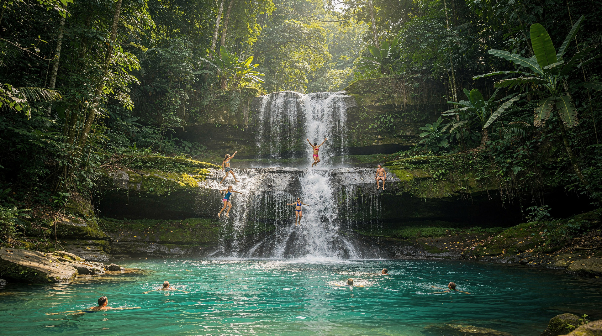 Montezuma — bohemian waterfalls and Isla Tortuga at the tip of Nicoya