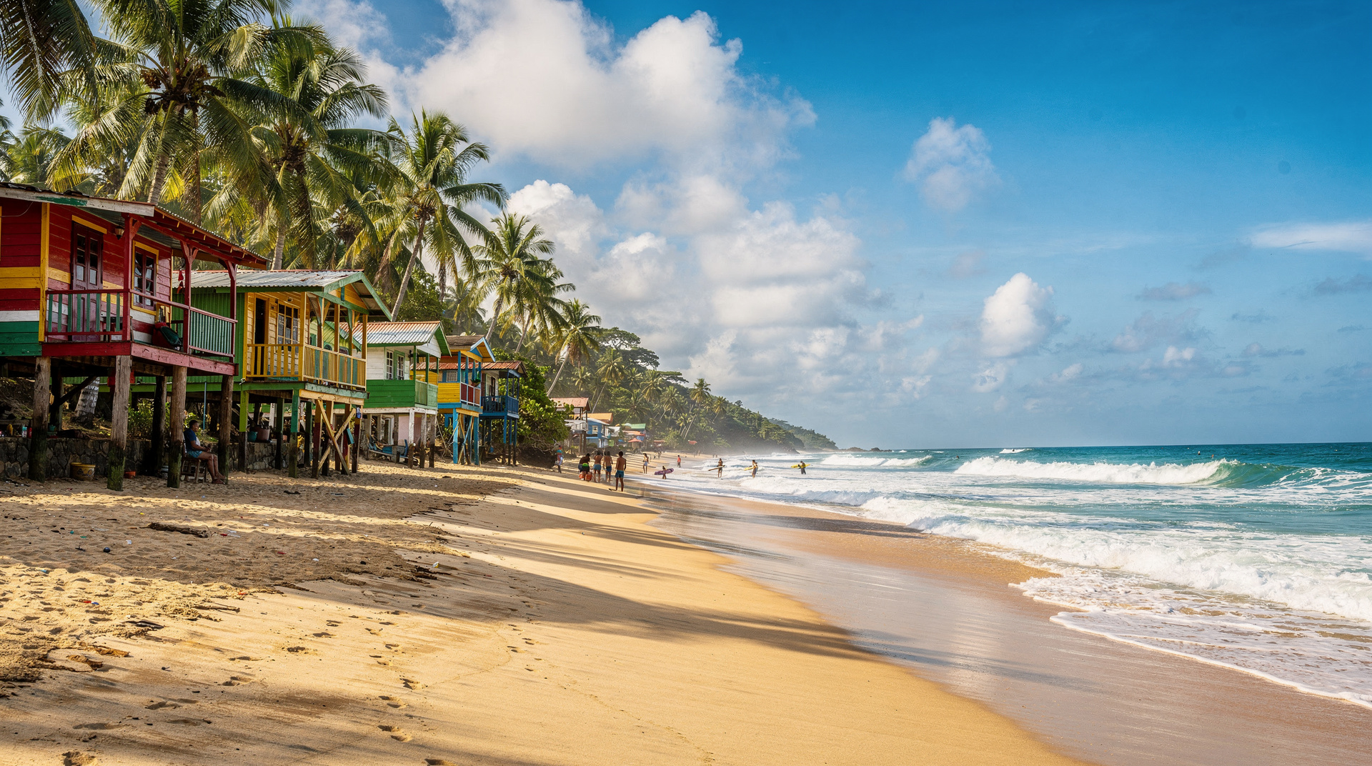 Puerto Viejo — Caribbean culture, reggae rhythms, and reef snorkeling