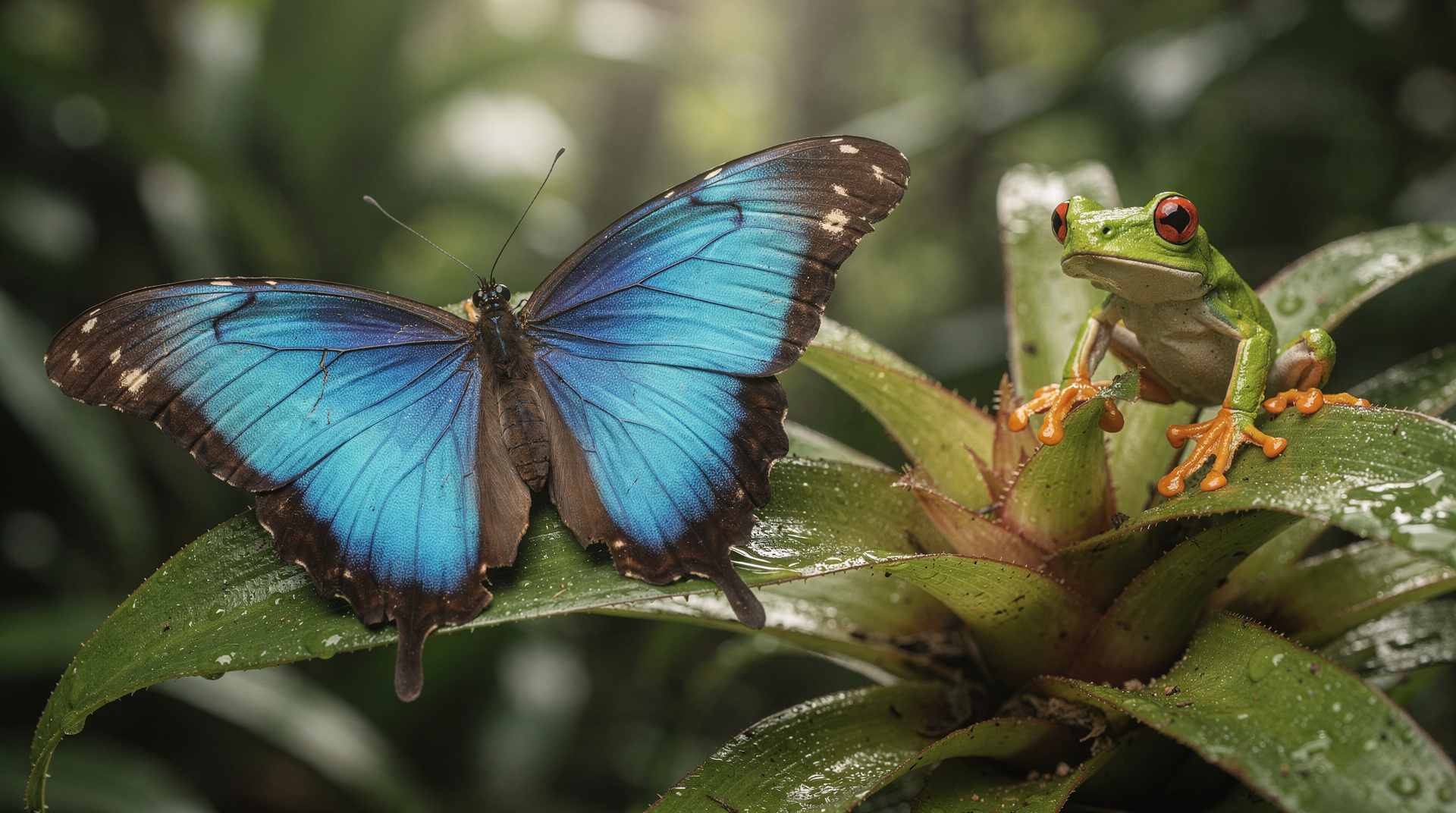 Butterflies and frogs in Costa Rica: where to see them