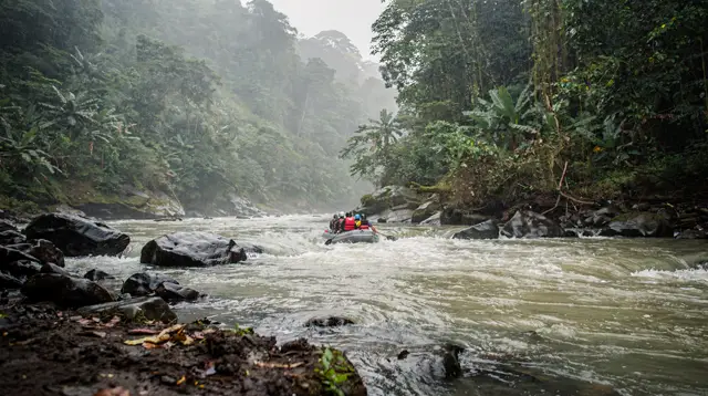 Arenal: rafting Sarapiqui River day tour Class II-III