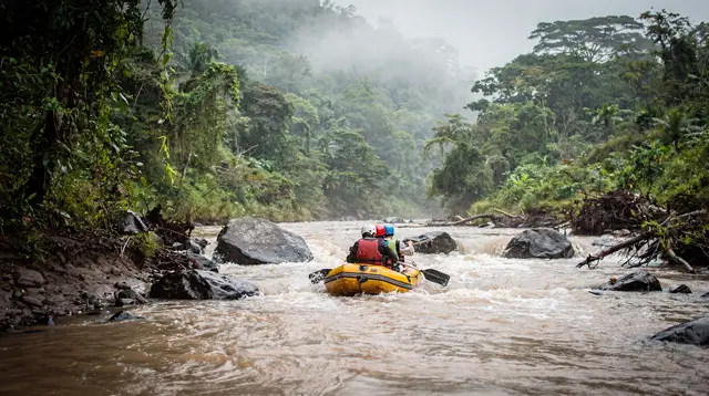 Pacuare River rafting (from Turrialba)