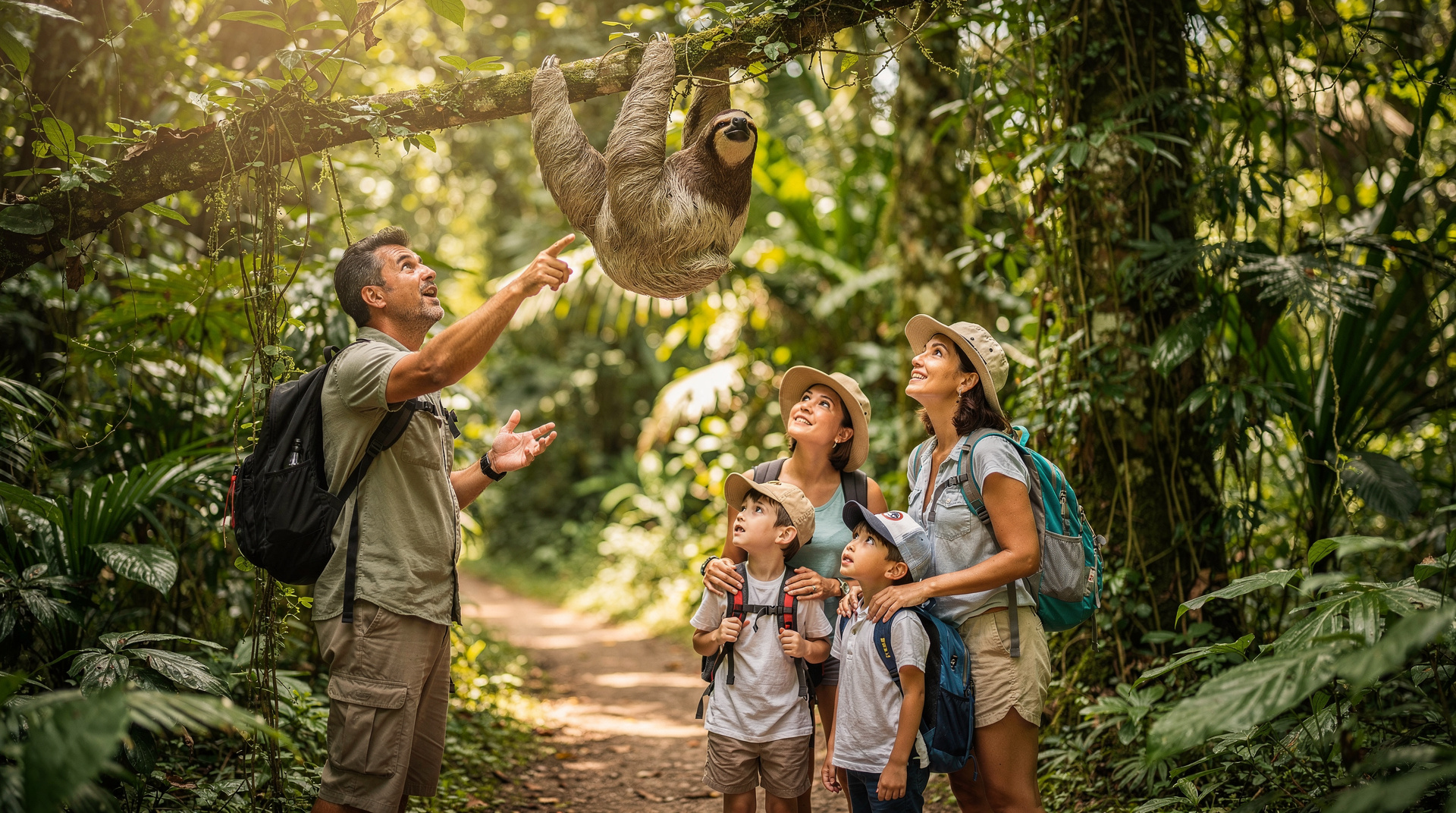 10-day Costa Rica family trip: sloths, volcanoes, and beaches
